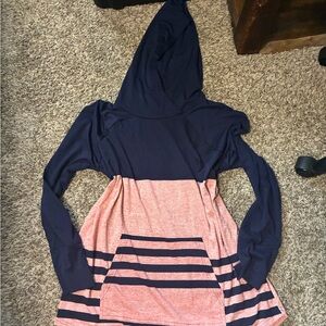 LuLaRoe Navy Hoodie